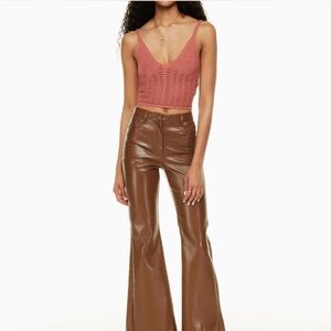 Wilfred Babaton Melina Flare Pants Cognac